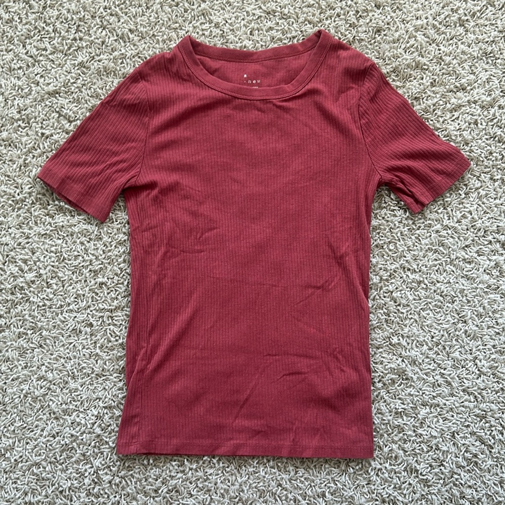 a new day Women’s Small Redish Pink T-shirt